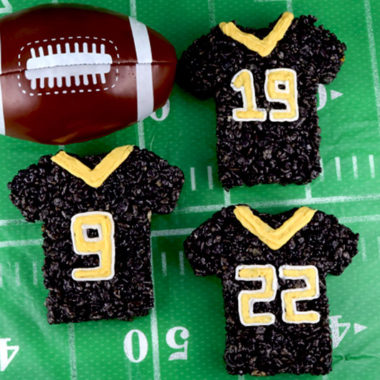 New Orleans Saints Rice Krispie Treats - Two Sisters