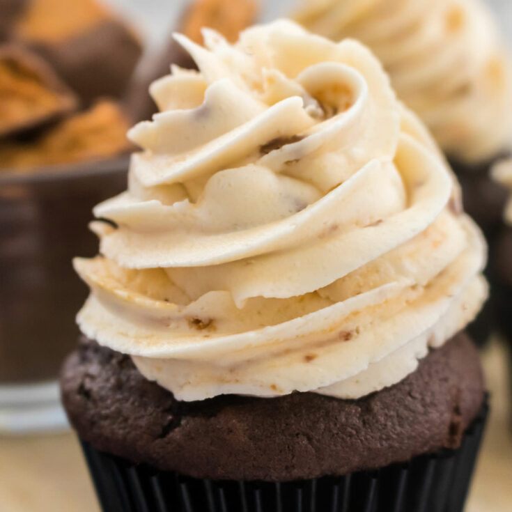 Butterfinger Buttercream Frosting