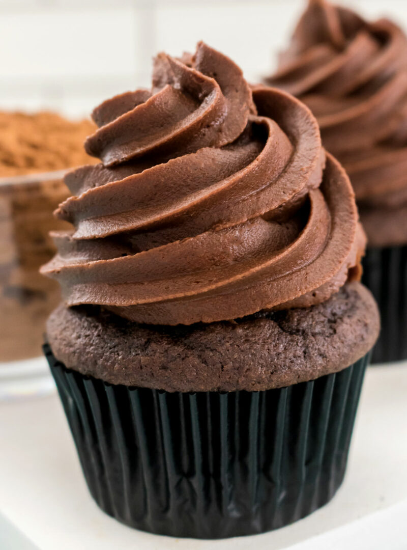 The Best Chocolate Buttercream Frosting - Two Sisters