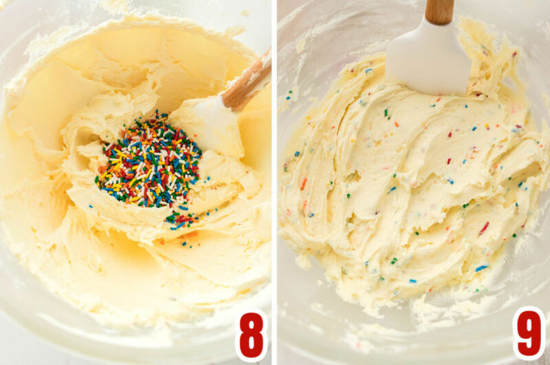 The Best Cake Batter Buttercream Frosting - Two Sisters