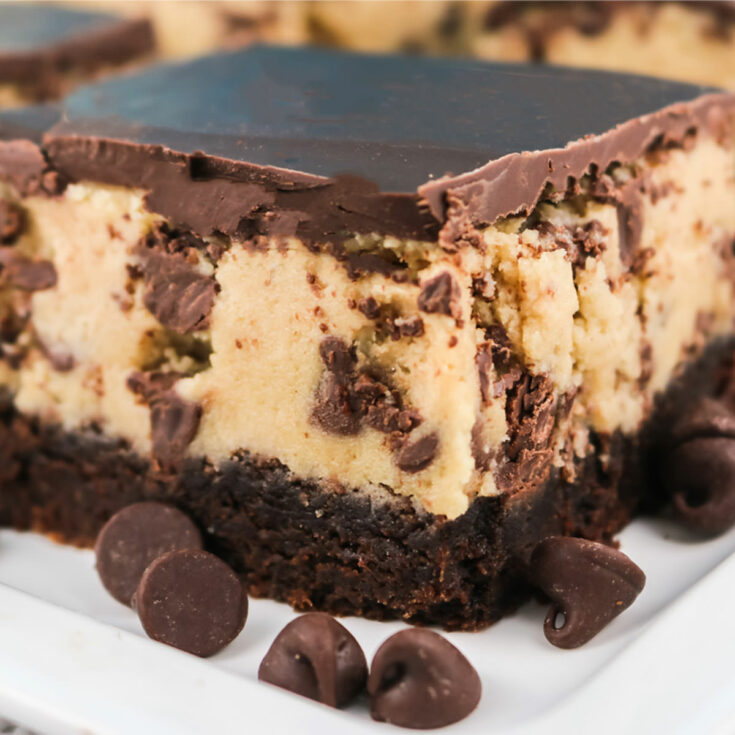 chocolate chip cookie dough bars