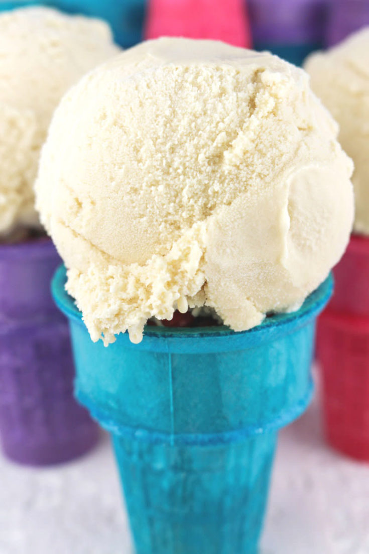 The Best Homemade Ice Cream Recipe - Two Sisters