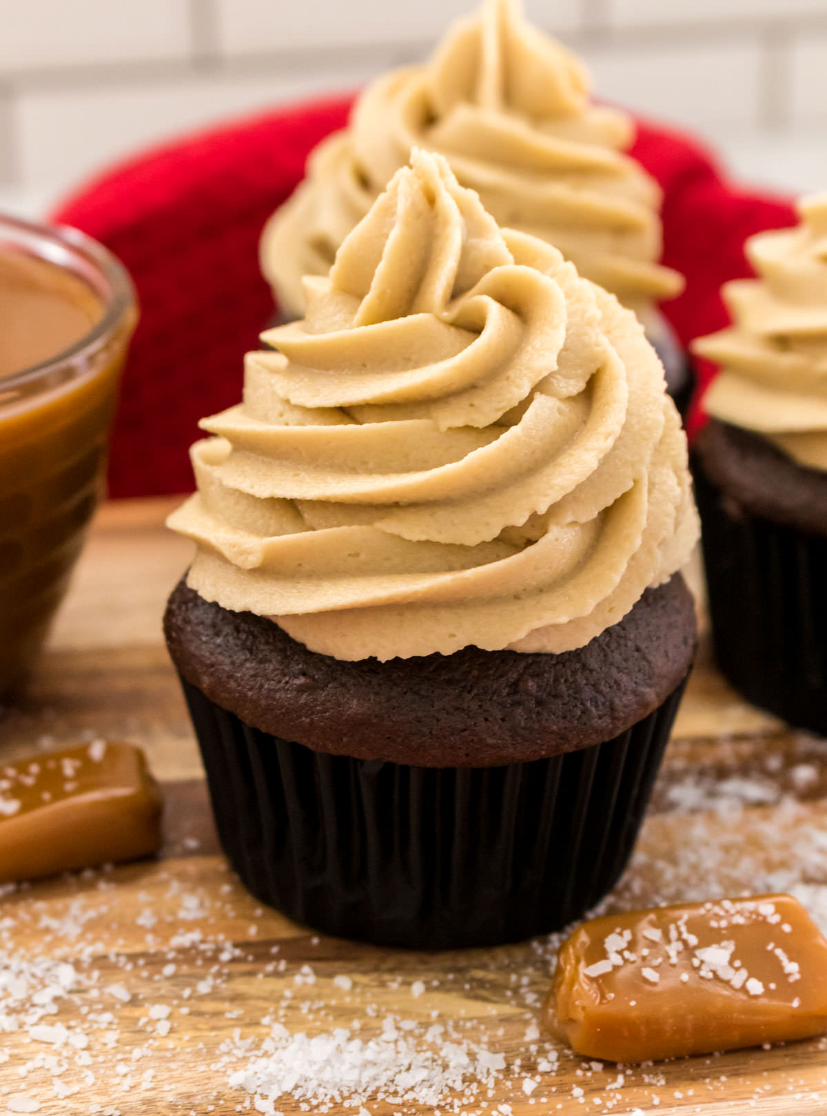 The Best Salted Caramel Buttercream Frosting - Two Sisters