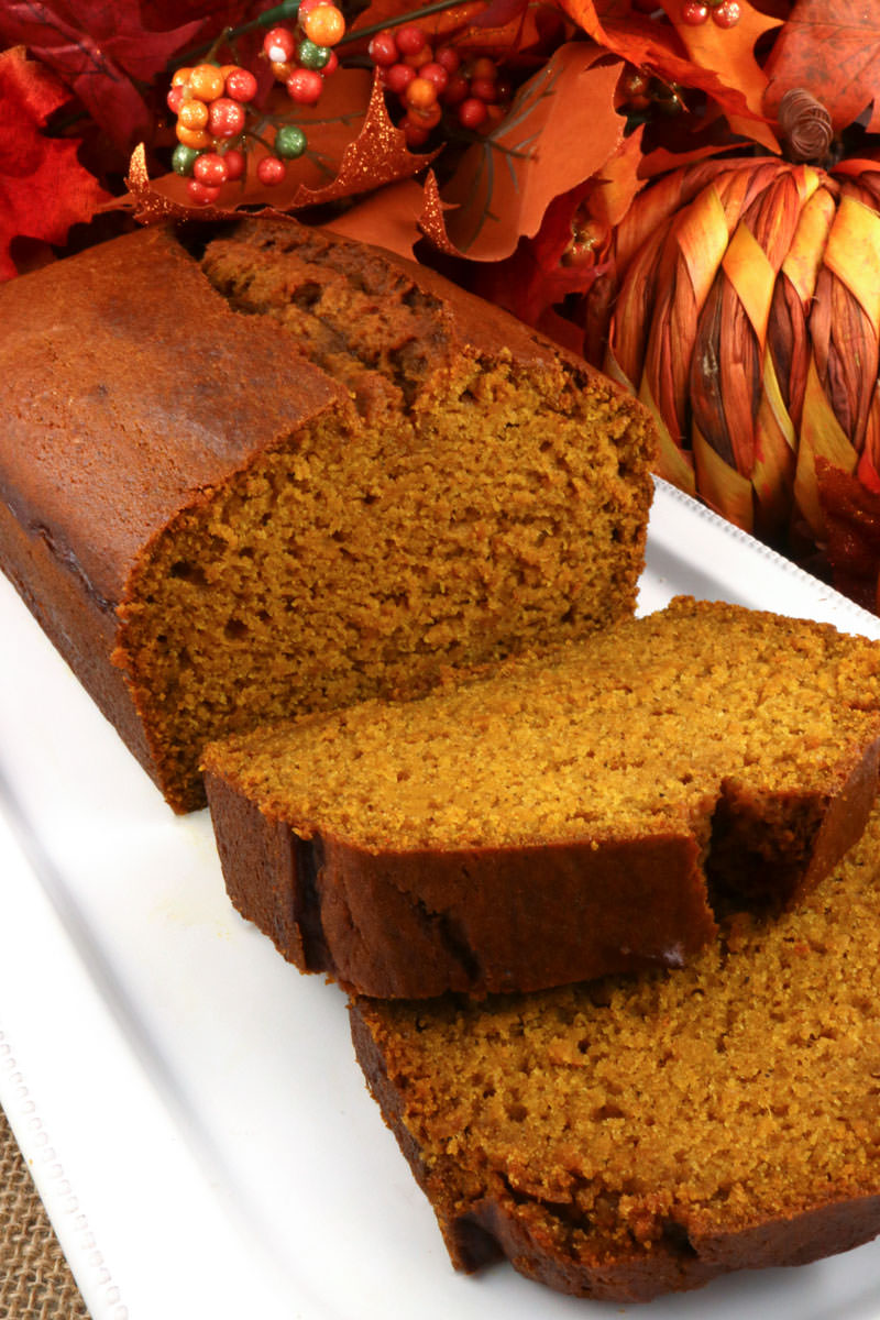 The Best Homemade Pumpkin Bread - Two Sisters