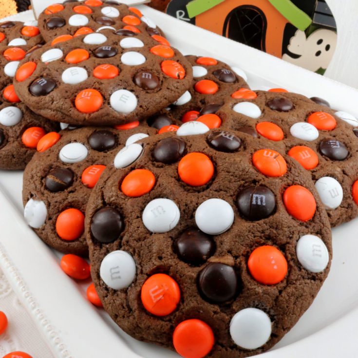 Halloween Moldy M&M Cookies, DeBord