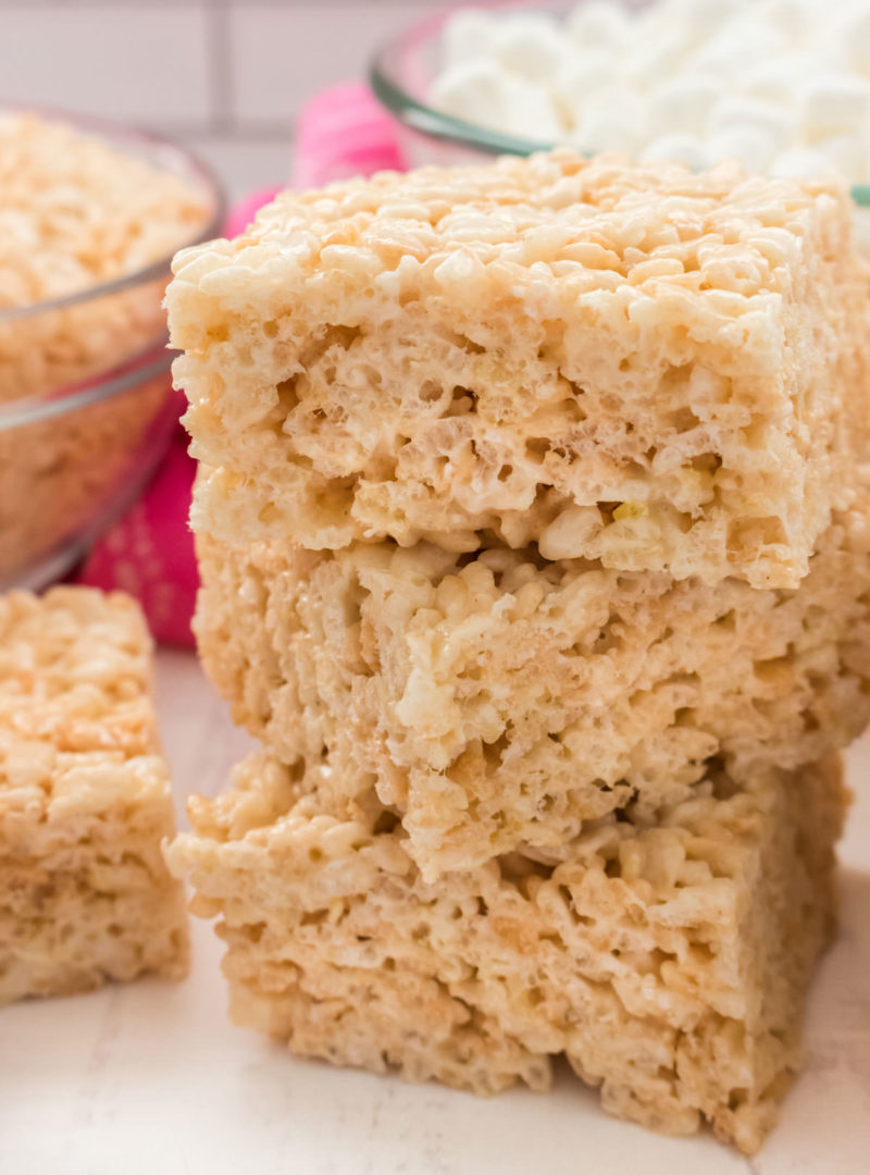 The Best Ever Rice Krispie Treats Recipe - Two Sisters