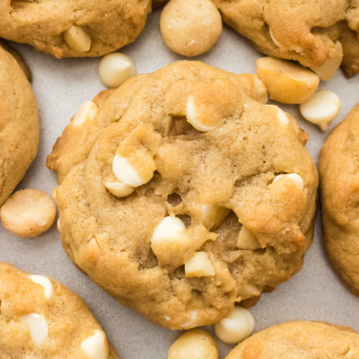 White Chocolate Chip Macadamia Nut Cookies Recipe Ghirardelli ...