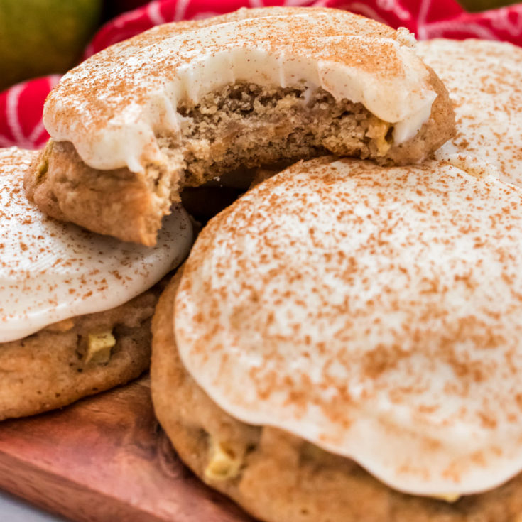 Apple Cookies and Cream Cheese Frosting