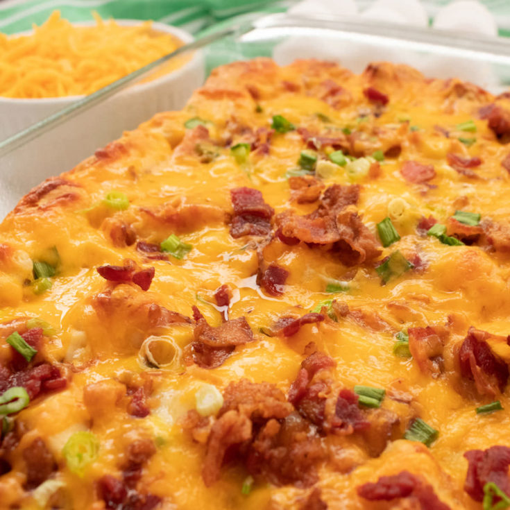 Bacon and Egg Breakfast Casserole