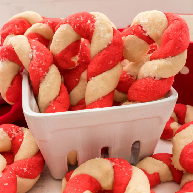 Candy Cane Cookies