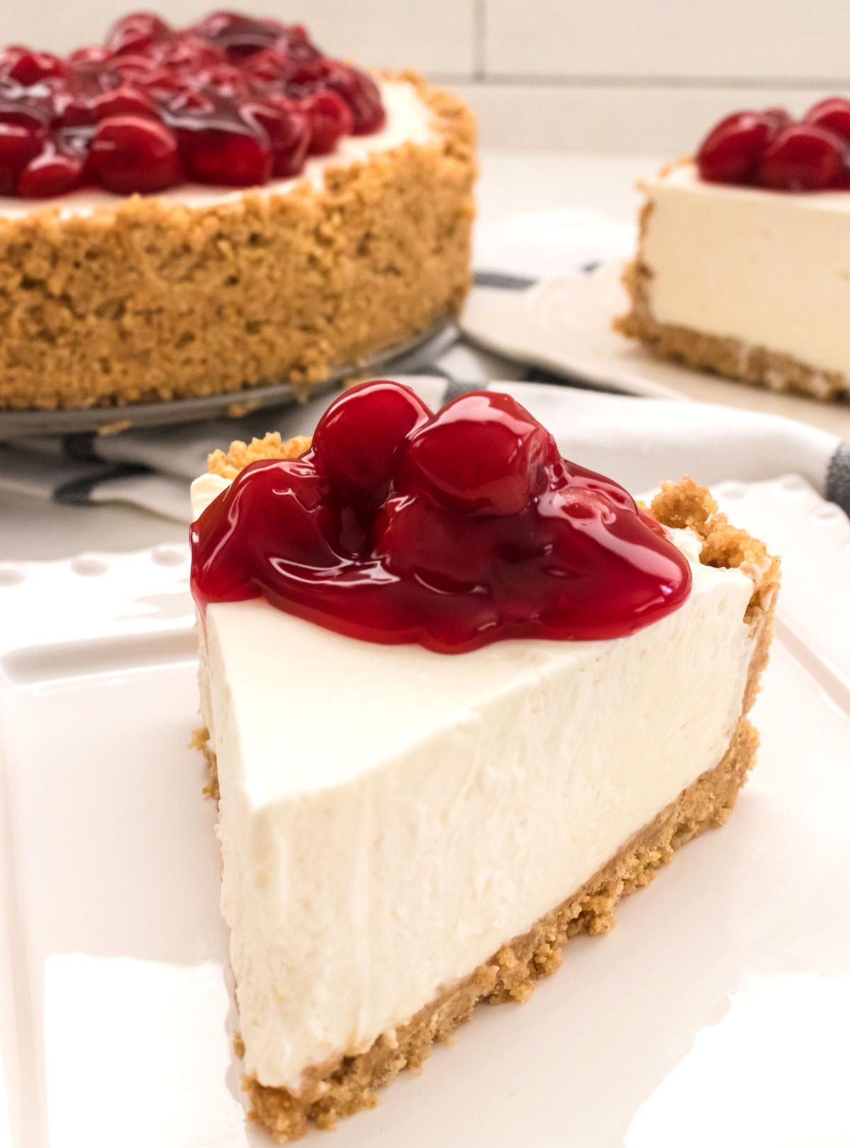 Easy No-Bake Cheesecake Recipe - Two Sisters