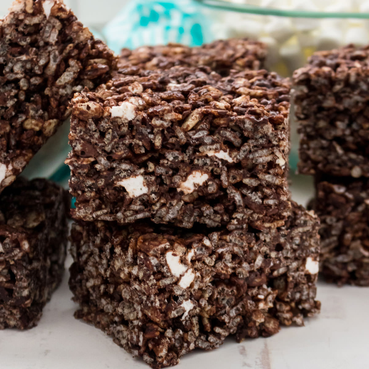 Chocolate Rice Krispies Treats for Two