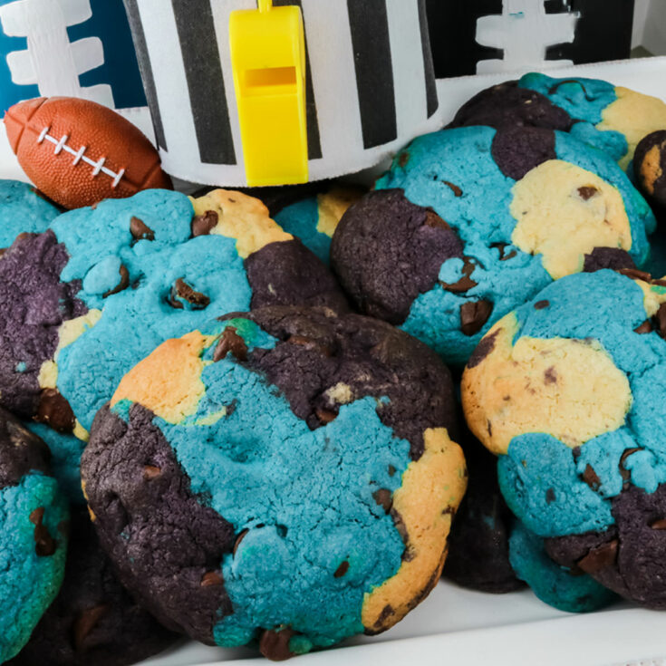 Carolina Panthers Cookies — Honey Blonde