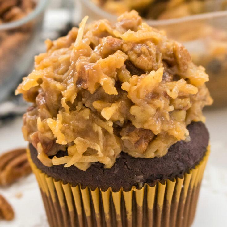 German chocolate deals frosting